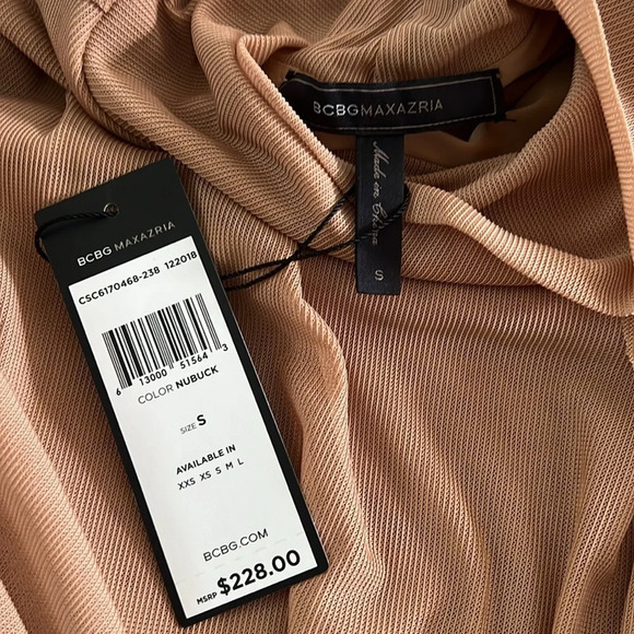 BCBG MaxAzria Asymmetrical layered turtleneck Dress - Picture 9 of 12